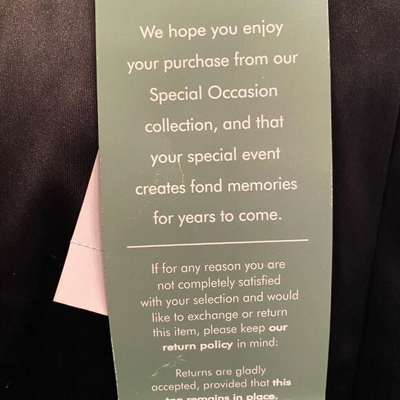 Elegant Black Wrap Dress - Picture 8 of 11